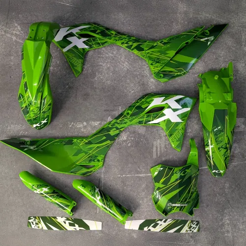 Plastics + Graphics Kawasaki KX450 2024-2025 KX250 2025 KXF KX450X