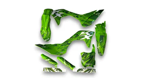 Plastics + Graphics Kawasaki KX450 2024-2025 KX250 2025 KXF KX450X