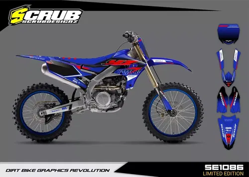 Graphics decals stickers kit Yamaha YZ250F 2019-2023 YZ450F 2018-2022