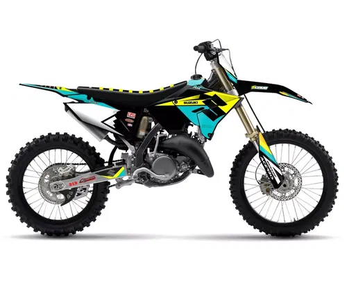 RESTYLE graphics RM125 RM250 2001 - 2008 Suzuki RM 125 250 Polisport Decals