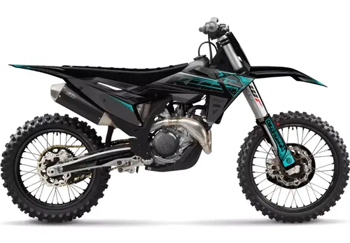KTM 2023 2024 SX SX-F XC XC-F Graphics decals stickers kit | Custom race number