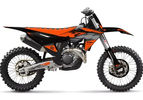 KTM 2023 2024 SX SX-F XC XC-F Graphics decals stickers kit | Custom race number