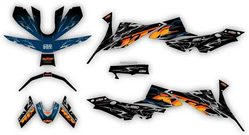 KTM 1290 Super Duke R 2020 2021 2022 2023 Graphics decals stickers