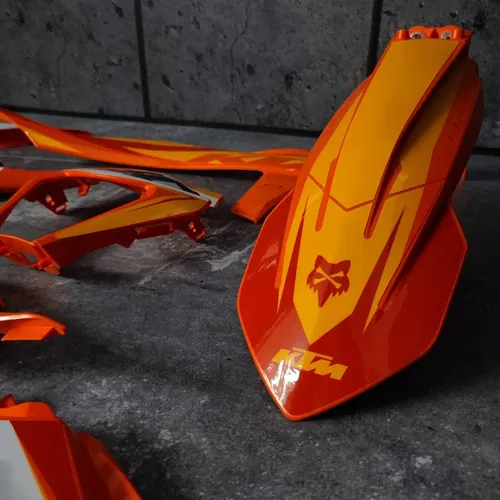 Plastics + Graphics KTM 2020 2021 2022 2023 XC-W XCF-W EXC EXC-F decals stickers