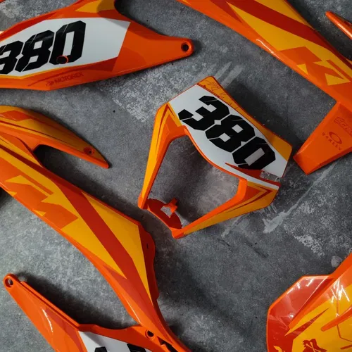 Plastics + Graphics KTM 2020 2021 2022 2023 XC-W XCF-W EXC EXC-F decals stickers