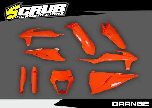 Plastics + Graphics KTM 2020 2021 2022 2023 XC-W XCF-W EXC EXC-F decals stickers