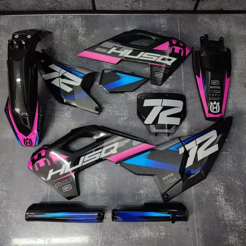 Plastics + Graphics 2025 Husqvarna TC FC FX TX + Grip