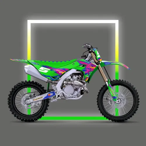 Kawasaki KX450 2024-2025 KX250 2025 KXF 250 450 KX450X Graphics Decals Stickers