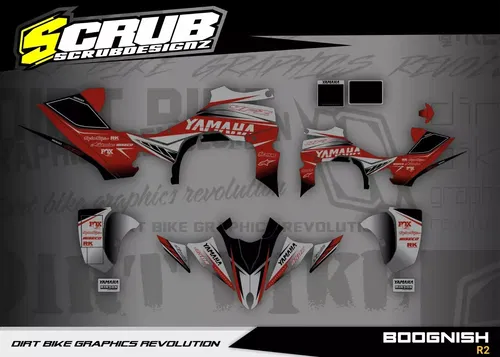 Graphics decals stickers Yamaha YFZ 450R Quad 2014-2025