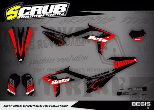 Beta RR 2020 2021 2022 125 200 250 300 350 390 430 480 Graphics Stickers Decals