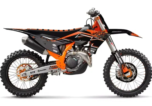 KTM 2023 2024 SX SX-F XC XC-F Graphics decals stickers kit | Custom race number