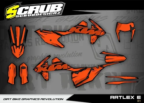 Plastics + Graphics KTM 2017 2018 2019 XC-W XCF-W EXC EXC-F