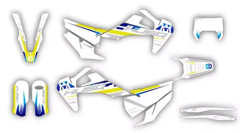 Husqvarna TE FE 2020 2021 2022 2023 150 250 350 450 501 Graphics decals SCRUB