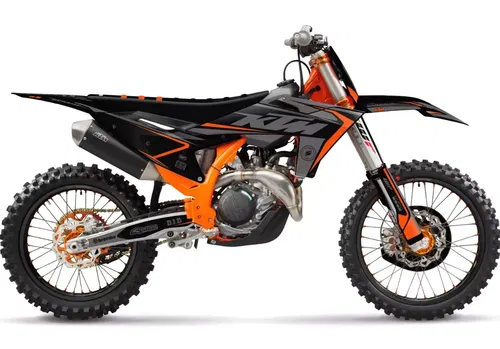 KTM 2023 2024 SX SX-F XC XC-F Graphics decals stickers kit | Custom race number