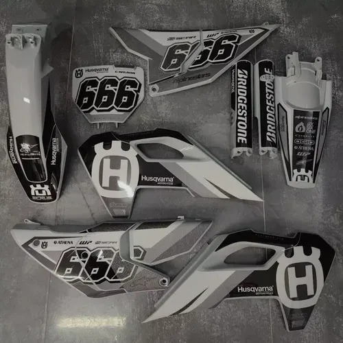 Plastics + Graphics Husqvarna 2023 2024 TC FC FX TX 125 150 250 300 350 450