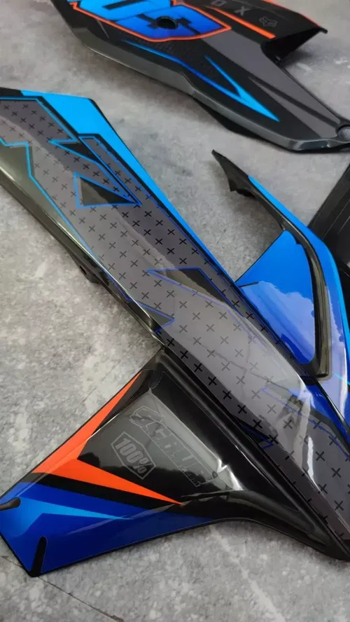 Plastics + Graphics KTM SX85 2018-2024 SX 85 applied | Custom race number