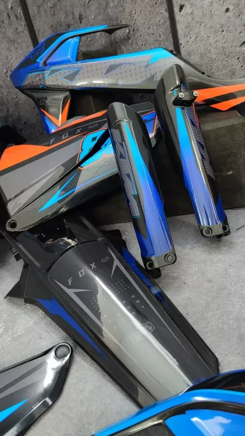 Plastics + Graphics KTM SX85 2018-2024 SX 85 applied | Custom race number