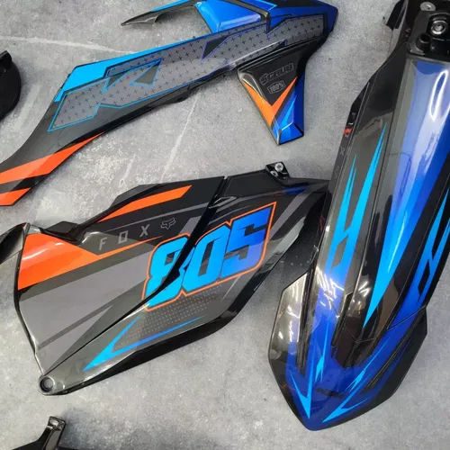 Plastics + Graphics KTM SX85 2018-2024 SX 85 applied | Custom race number