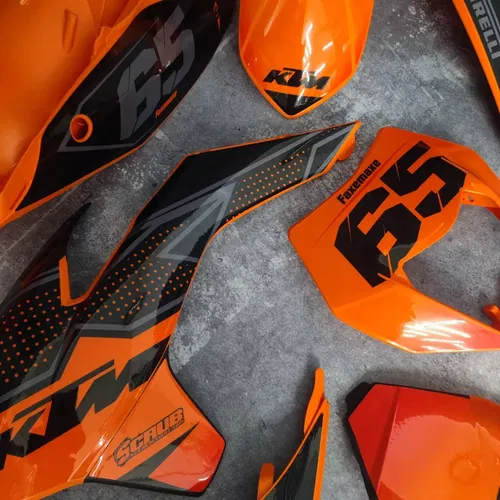 Plastics + Graphics KTM 2014 2015 XC-W XCF-W EXC EXC-F Custom race number