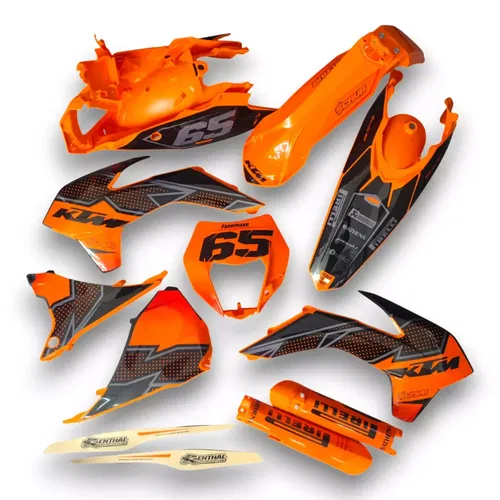 Plastics + Graphics KTM 2014 2015 XC-W XCF-W EXC EXC-F Custom race number
