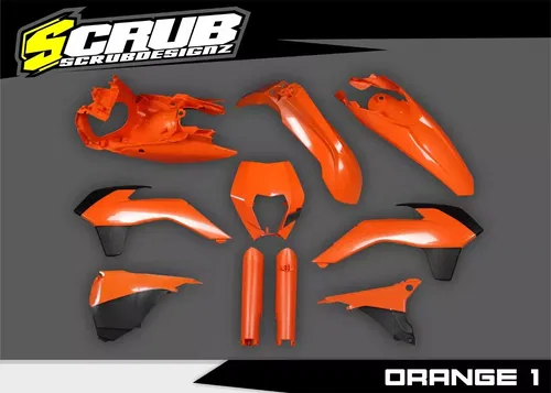 Plastics + Graphics KTM 2014 2015 XC-W XCF-W EXC EXC-F Custom race number
