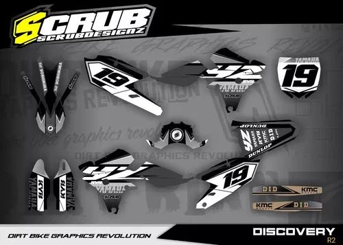 Graphics Kit Yamaha YZ450F 2014 2015 2016 2017 YZF Stickers Decals