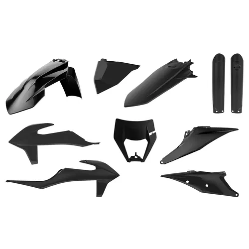 KTM 2020 2021 2022 2023 EXC EXC-F XC-W XCF-W  Plastics kit + fork guards