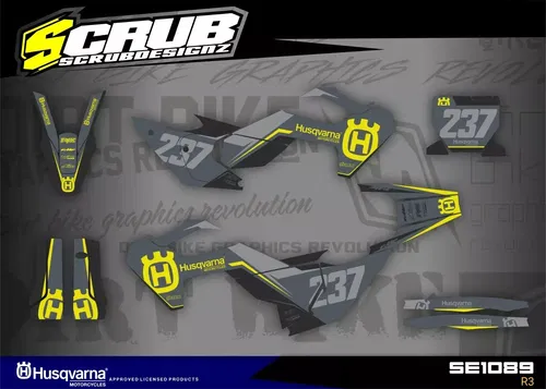 Plastics + Graphics 2025 Husqvarna TC FC FX TX