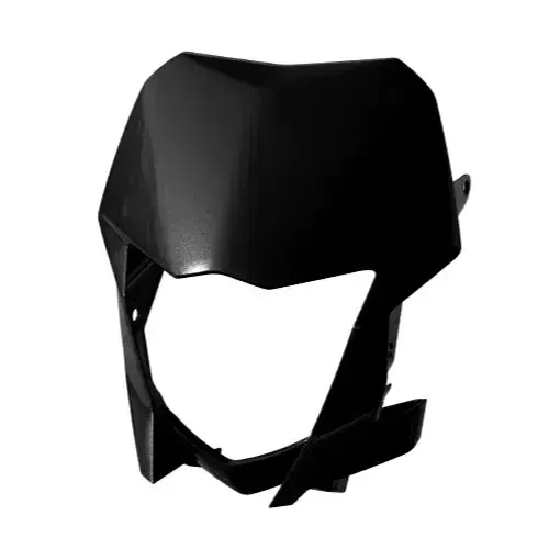 Headlight mask Yamaha WR450F 2019-2025 WR250F WRF 2020-2025 plastic black