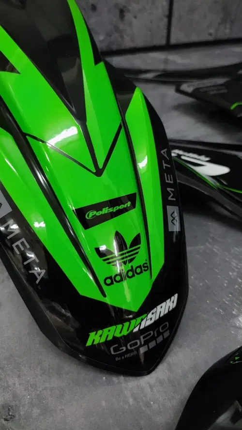 Plastics + Graphics Kawasaki KX450 2019-2023 KX250 2021-2024 KXF custom