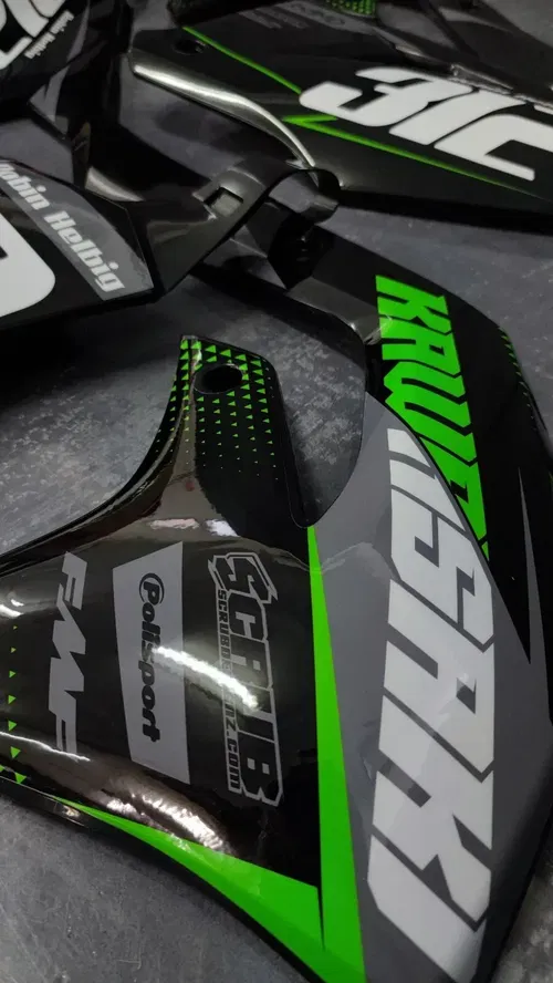 Plastics + Graphics Kawasaki KX450 2019-2023 KX250 2021-2024 KXF custom