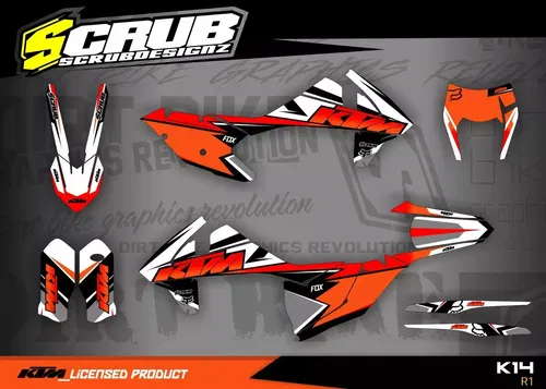 Plastics + Graphics KTM 2017 2018 2019 XC-W XCF-W EXC EXC-F