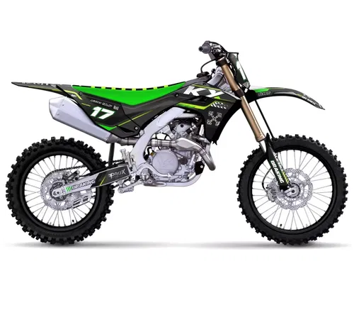 Kawasaki KX450 2024 2025 KX250 2025 Graphics Decals Stickers SCRUB