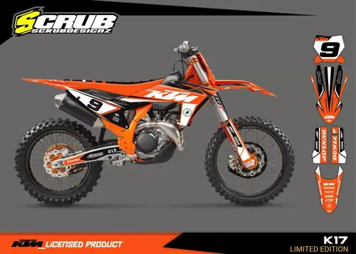 KTM Graphics 2023 2024 SX SX-F XC XC-F 125 150 250 300 350 450 Decals Stickers