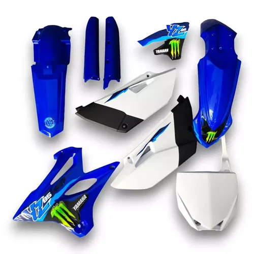 Restyle Yamaha YZ 85 2002-2018 Plastic Body Kit replica with decals