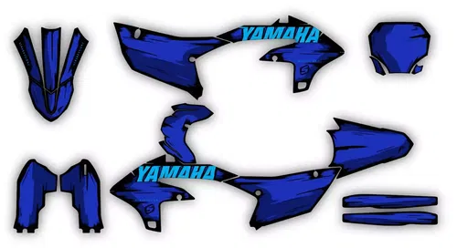 Yamaha WR450F 2024-2025 WR250F 2025 Graphics decals stickers