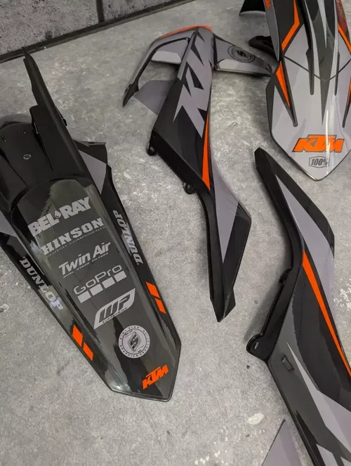 Plastics + Graphics KTM 2016 2017 2018 XC XC-F SX SX-F applied