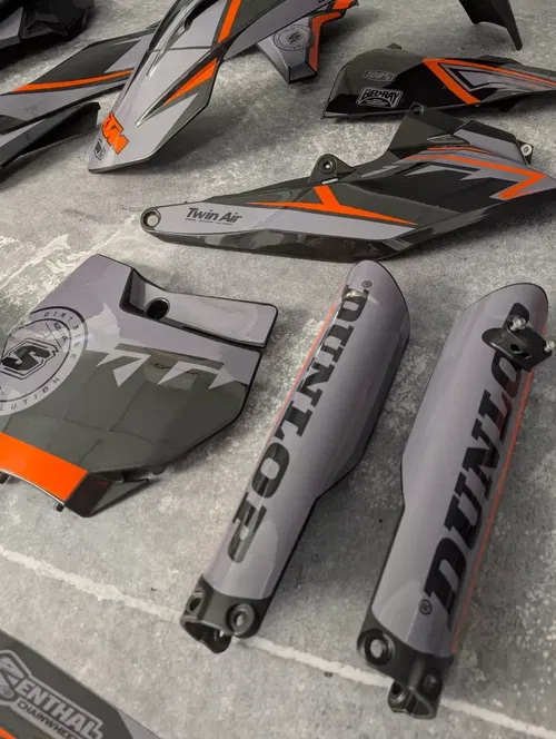 Plastics + Graphics KTM 2016 2017 2018 XC XC-F SX SX-F applied