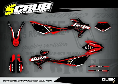 BETA RR 125 LC Graphics 2010 2011 2012 2013 2014 2015 2016 2017 2018 SCRUB
