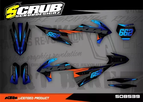 Graphics Decals Stickers KTM SX85 2018-2024