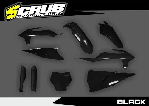 Plastics + Graphics applied KTM 2019-2022 XC XC-F SX SX-F Custom race number
