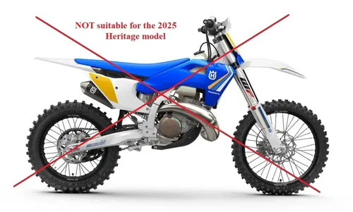 Plastics + Graphics Husqvarna TE FE 2024 2025 applied