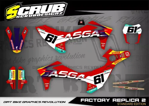 Gas Gas SM 700 Supermoto 2022 2023 2024 2025 Graphics decals stickers kit set