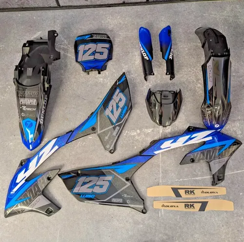 Plastics + Graphics Yamaha YZ250F 2024-2025 YZ450F 2023-2025 GRIP + Race number