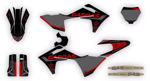 Gas Gas 2024 2025 MC MC-F EX EX-F 125 250 300 350 450 Graphics Decals