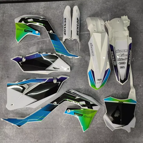 Plastics + Graphics Kawasaki KX450 2019-2023 KX250 2021-2024 KXF