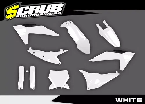 Plastics + Graphics applied KTM 2023 2024 XC XC-F SX SX-F 125 250 300 350 450