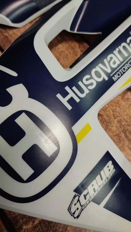 Graphics + Plastics Husqvarna TC FC FX 2019-2022 Custom race number + name