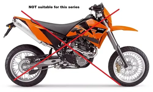 KTM Seat Cover LC4 SXC SMC 625 640 660 2001 2002 2003 2004 2005 SCRUB