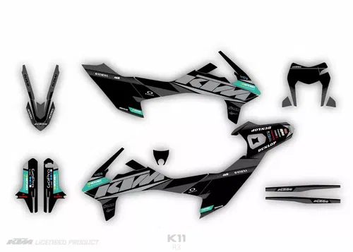 Graphics Kit KTM 690 SMC R 2019 2020 2021 2022 2023 Decals Supermoto